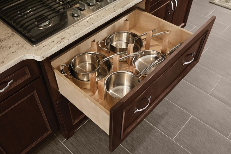 Storage Ideas For How To Organize Pots And Pans KraftMaid